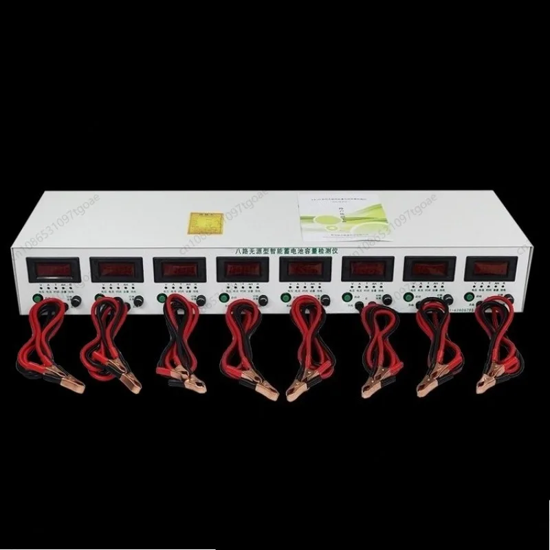 Passive 8-Way EV Lead Acid Battery Capacity Tester High Precision Constant Current Discharge Instrument
