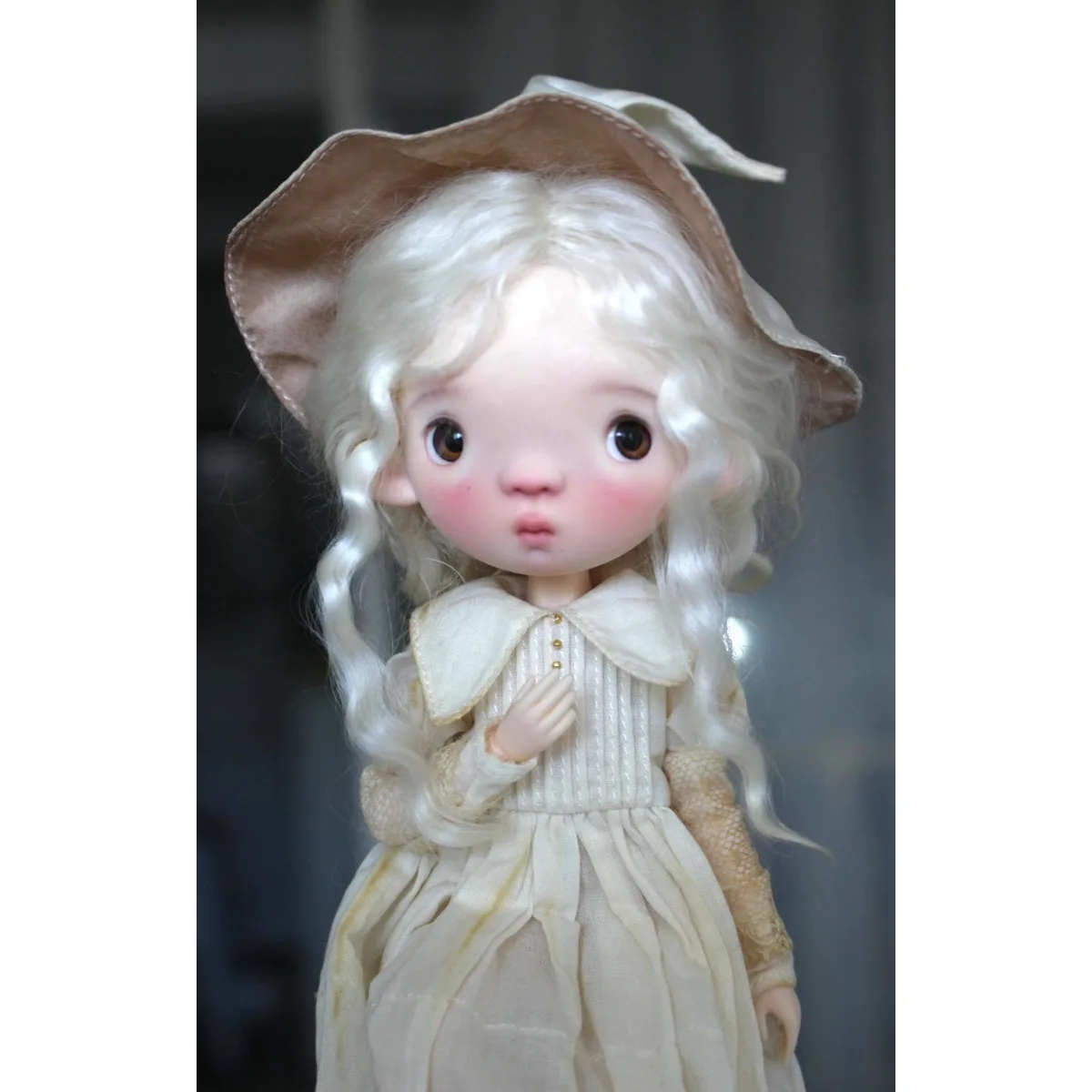 XiaoNiao Bjd Doll GLXiaoLiu Blythe LilliputTravels Big Head Big Eyes Ears Baby Face Eye Holder Ball Jointed Dolls Reborn