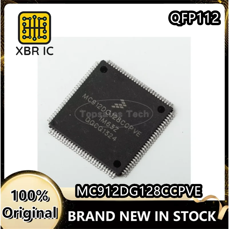 (1/10 Piece) MC912DG128CCPVE MC912DG128 16-bit Microcontroller TQFP112 Brand New Genuine Authentic In Stock Fast Shipping