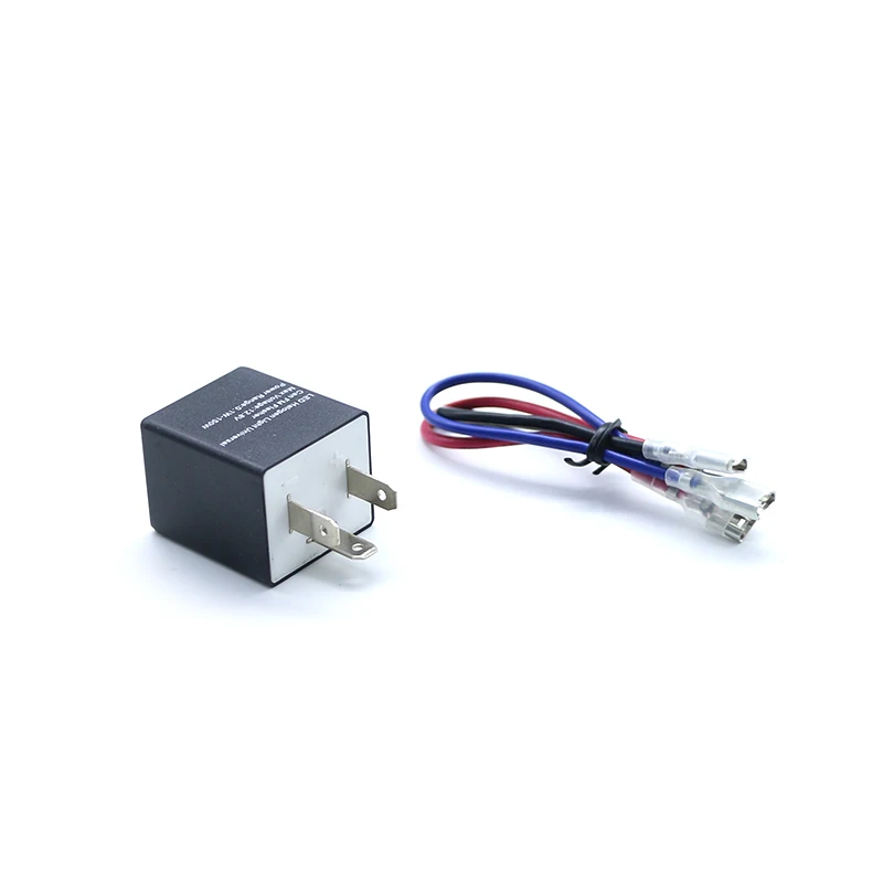 

Universal 3-Pin 12v LED Turn Signal Indicator Flasher Blinker Relay Resistor Motorcycle Chopper Cafe Racer
