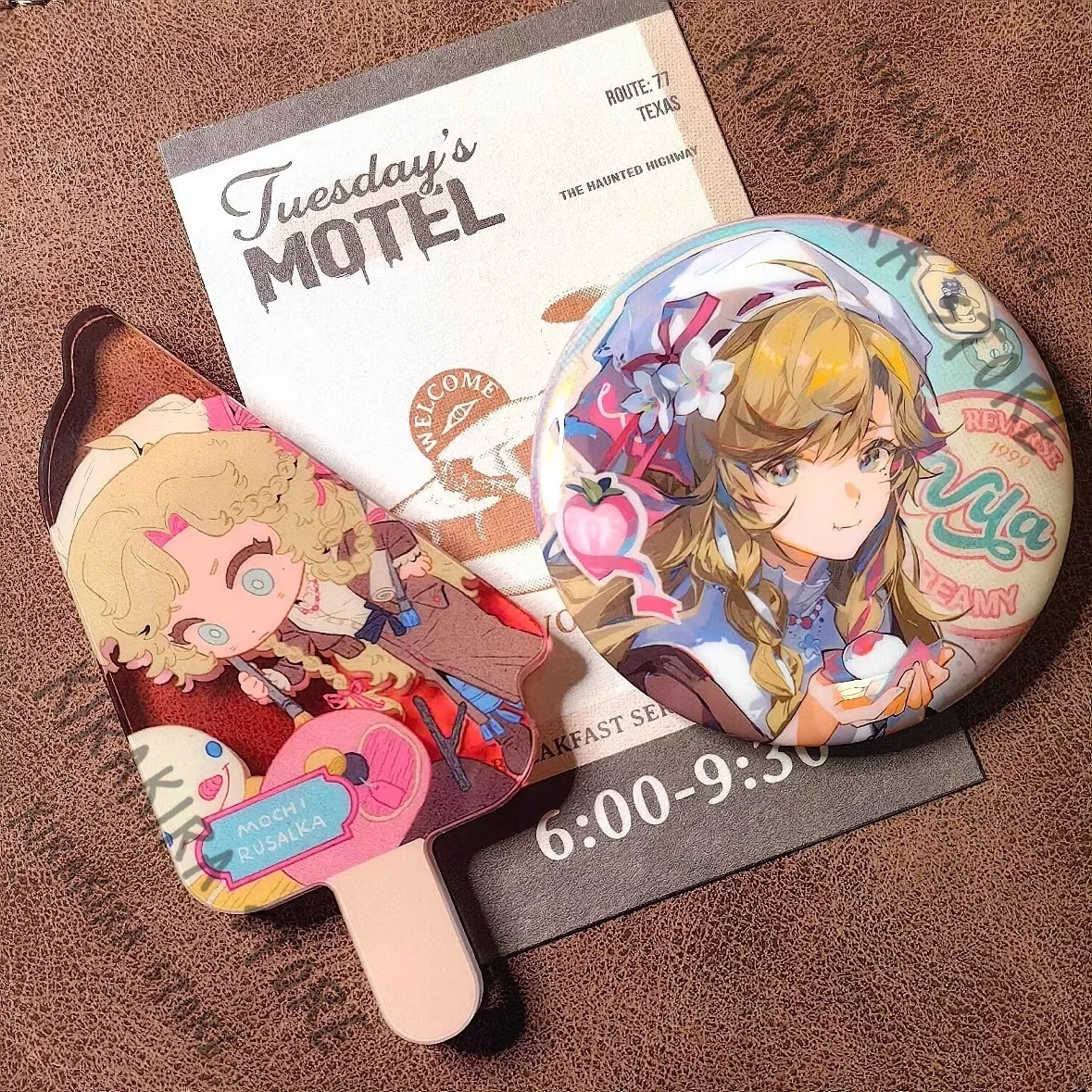 

Reverse:1999 Tooth Fairy Vila Windsong Anime Acrylic Transparent Card Badge Mascot Cosplay Refrigerator Magnet Ornaments