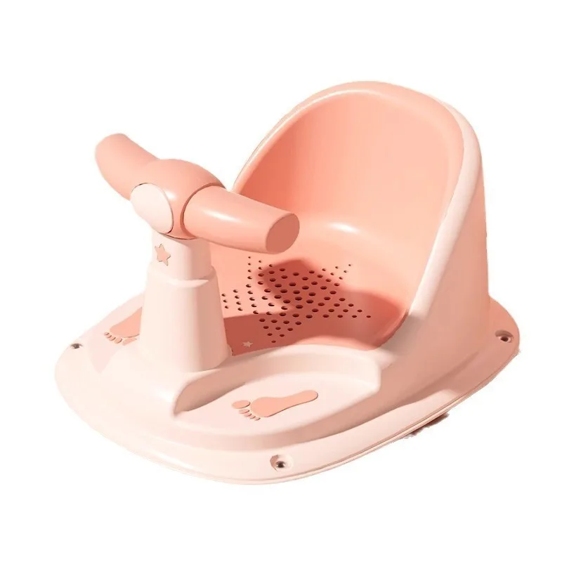 Baby Bath Stool Children\'s Artifact Non-slip Chair Bath Tub Universal Support Stable Anti-choking Water Environmental Protection