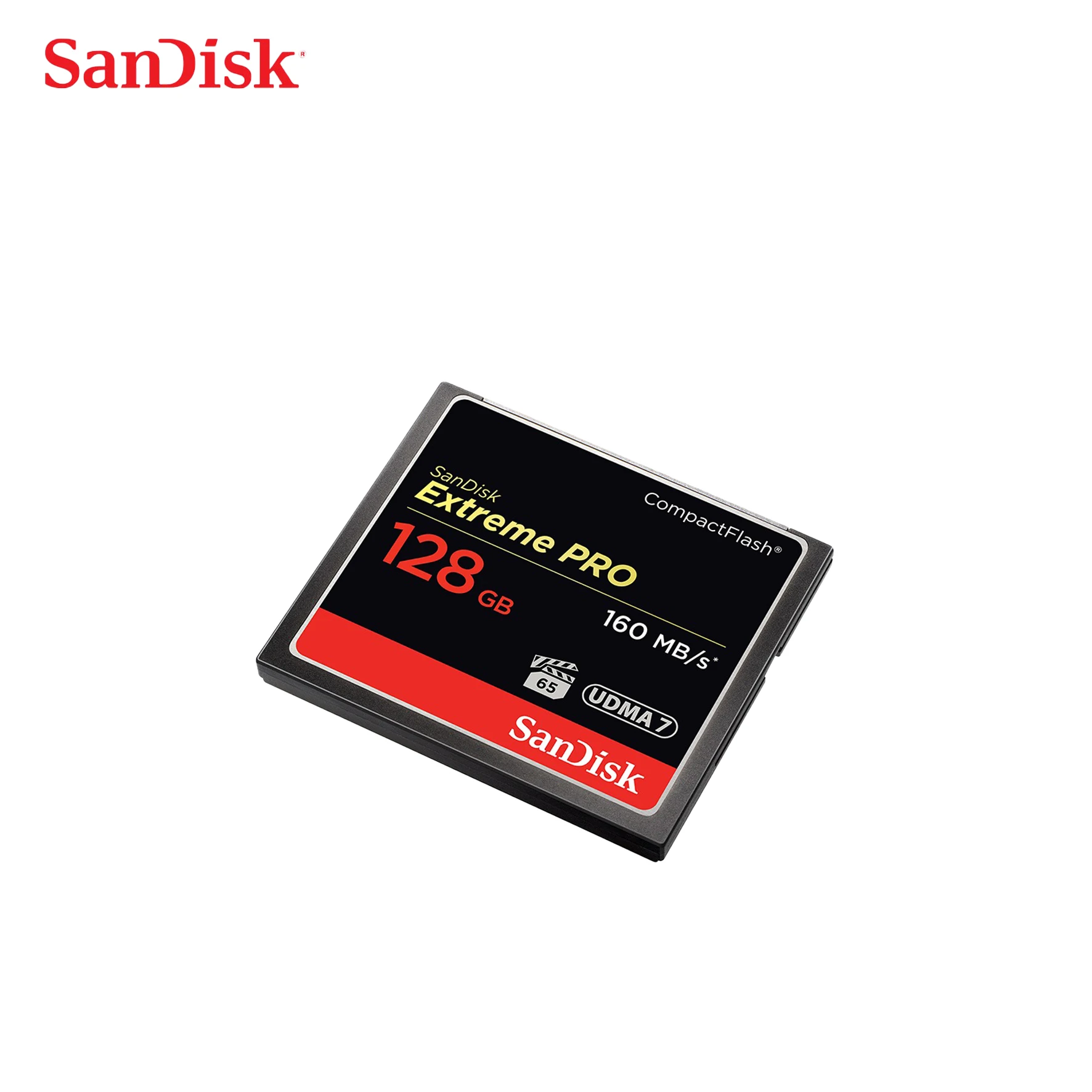 Sandisk-tarjeta de memoria Extreme Pro Compact Flash Cf, Original, 128gb, 160 mb/s, para cámara