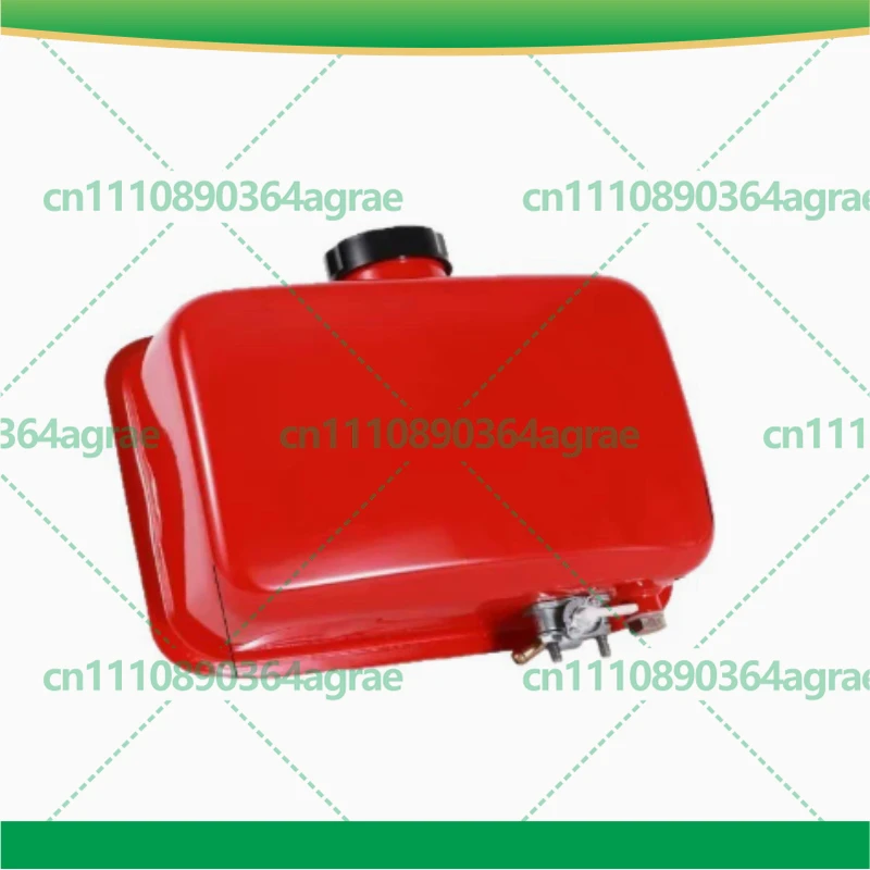 Fuel Tank Assembly With Cover Valve Cock Nozzle Filter For 178 Air Cooled Diesel Road Cutter Tiller Garden Power Tools Accessory