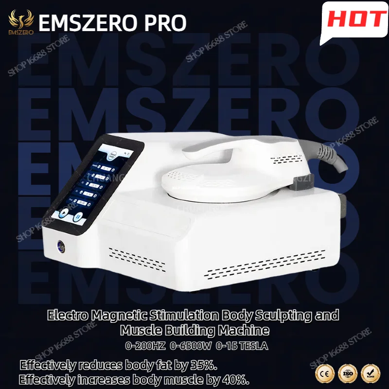 

EMSzero HIFEM Neo EMS устройство для скульптурирования тела и наращивания мышц, устройство для похудения и красоты, радиочастотная потеря веса 14 Tesla Machine