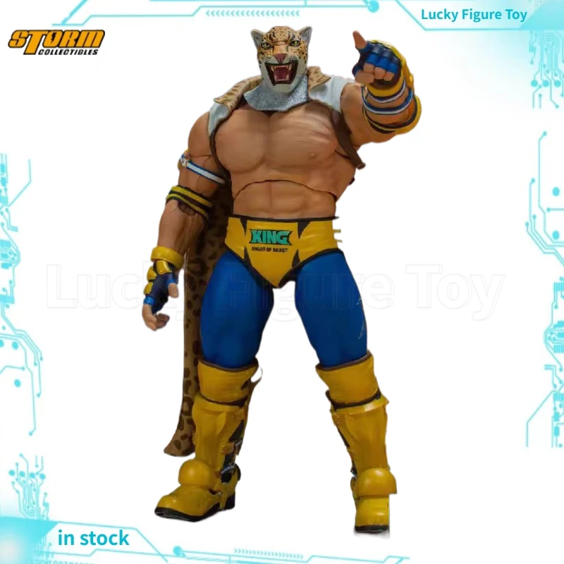 【Original】Tempo coleccionable Tekken 7 KING 1/12 figura de acción modelo de juguete