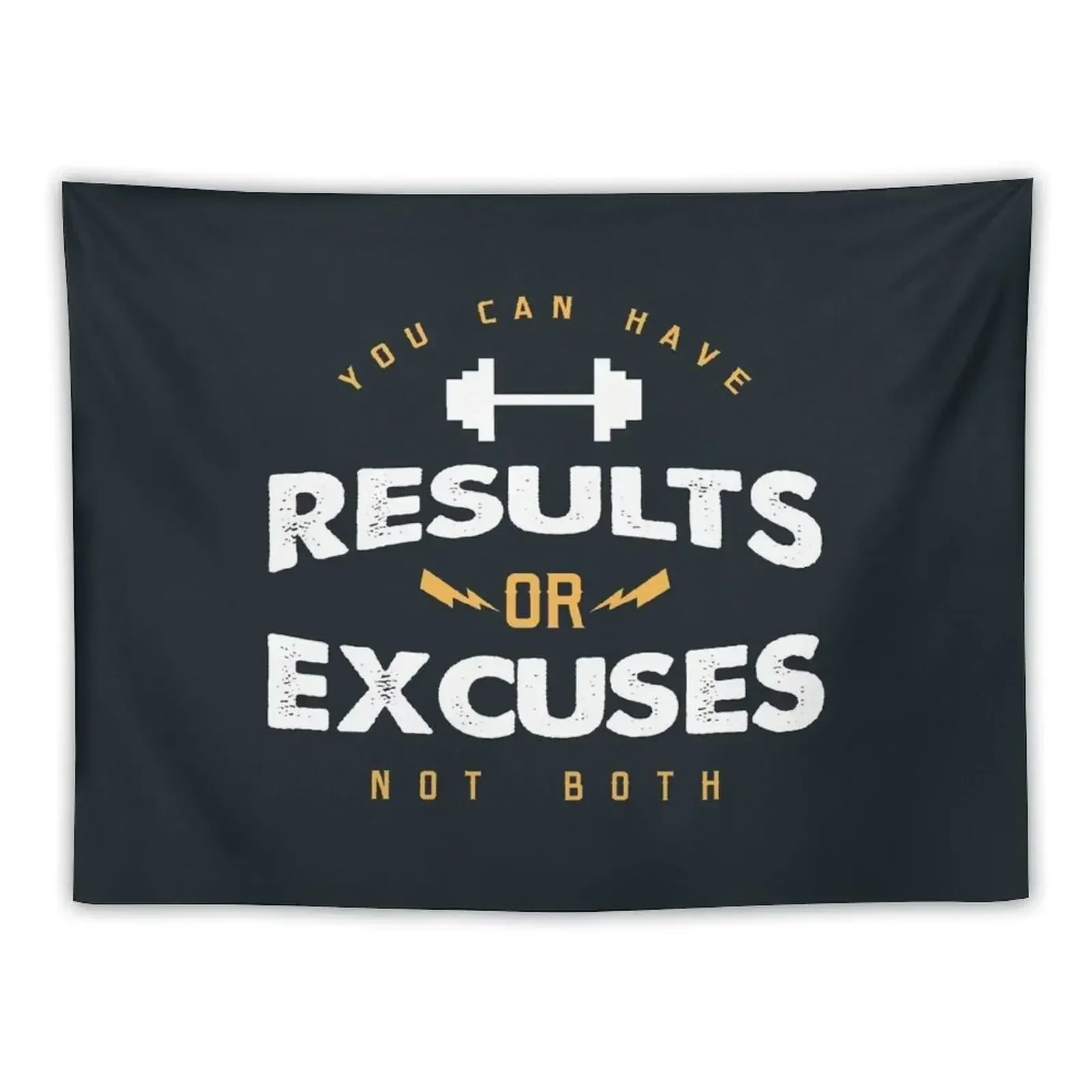 You can have Results or Excuses not both Tapestry Cute Room Things Room Decor Aesthetic Hanging Wall Tapestry