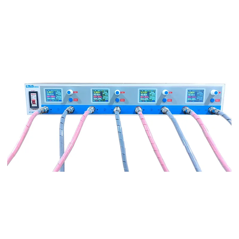 4 Channels 50A Charge/Discharge Battery Capacity Tester  for LiPo/LiFePO4 5V Electronic Load Power Tester