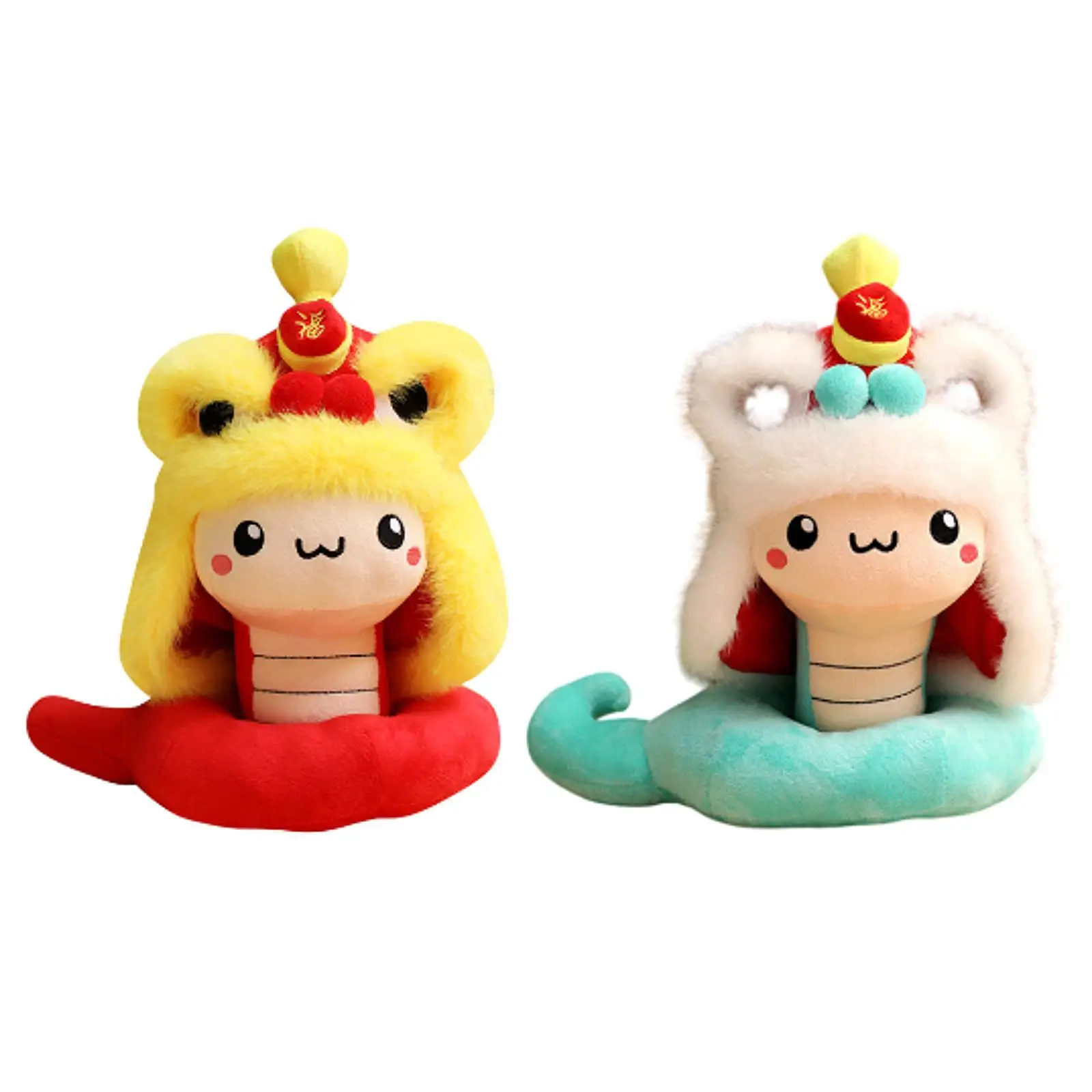 

Stuffed Plush Snake Toy Cartoon Snake Plush Doll for Holiday Dorm Boys Girls