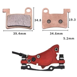 Durable New Practical Brake Pads Disc Brake Pads For LBN Outdoor Folding Ebike For Ebikes Calipers For Elida 35g/set