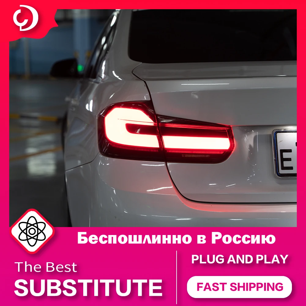 Tylne światła do stylizacji samochodu AKD do F30 F35 3 serii 2013-2019 tylne światło ledowe ulepszenie tylnego akcesoria oświetleniowe hamulca