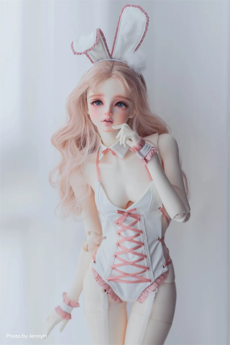 BJD Doll Clothes 【 Succubi Cafe 】1/3,1/4, mdd, Bear sister Onesie set BJD Doll accessories (no doll)