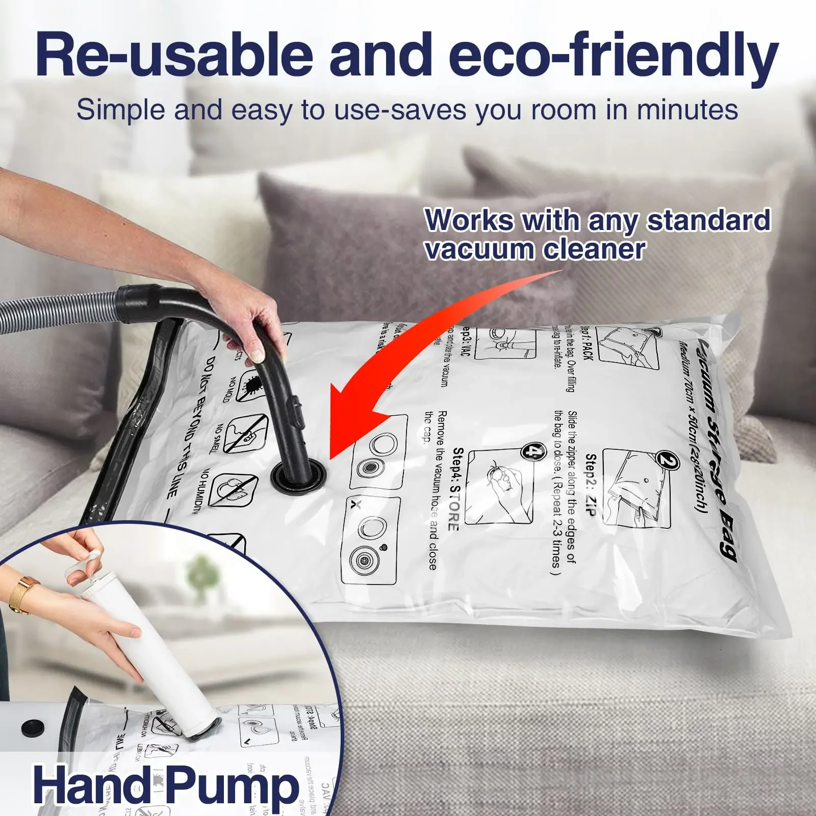 5 Pack Vacuum Stora… - image