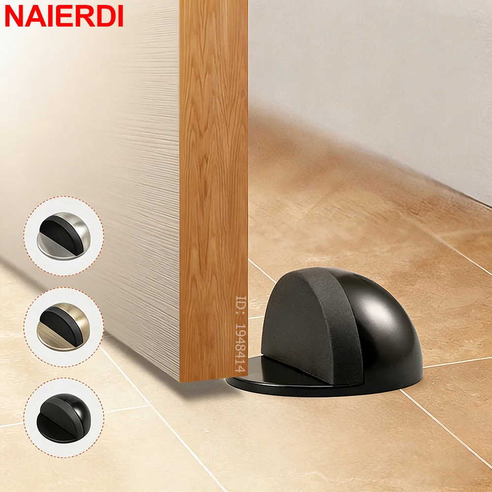 naierdi-2-pecas-batente-de-porta-oculto-em-liga-de-zinco-com-borracha-adesivo-meia-cupula-para-chao-ferragem-para-porta