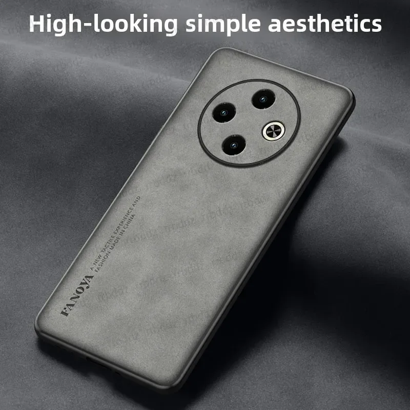 Case for Tecno Spark 30 Luxury Leather Silicone Protection Frosted Phone Cover TecnoSpark30 Coque