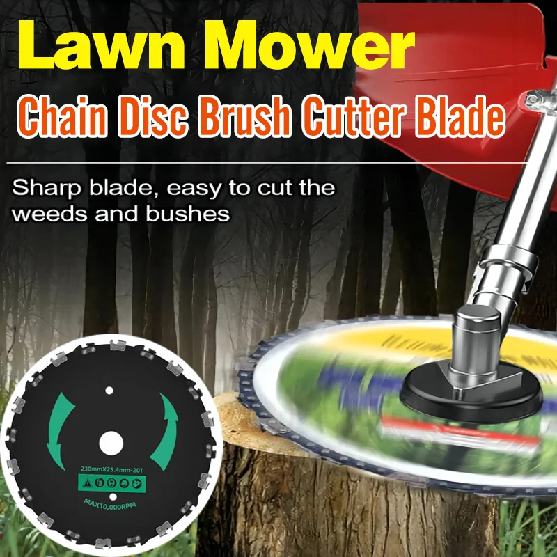 

Chain Saw Blade Gardening Tools Grass Cutter Blade Mowoer Parts Brush Brushhead Garden Tool Accessories