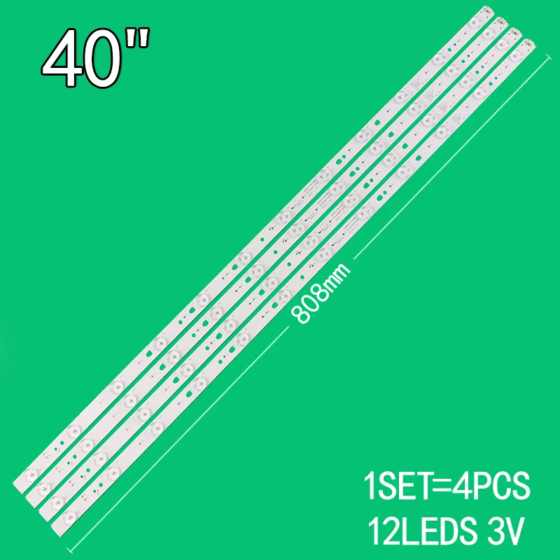 Per TCL TV LCD da 40 pollici LED40D12-02/03(A) 30340012205 TCL LE40D8810 LED40F1100C LE40A7100L 40A5M LE40B3000W striscia di retroilluminazione