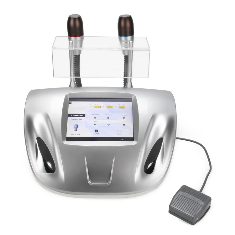 Macchina per la bellezza del viso ad ultrasuoni ad alta frequenza Stringere la pelle Antirughe Ringiovanimento della pelle Strumento per il lifting del viso Strumento per scolpire la linea radar