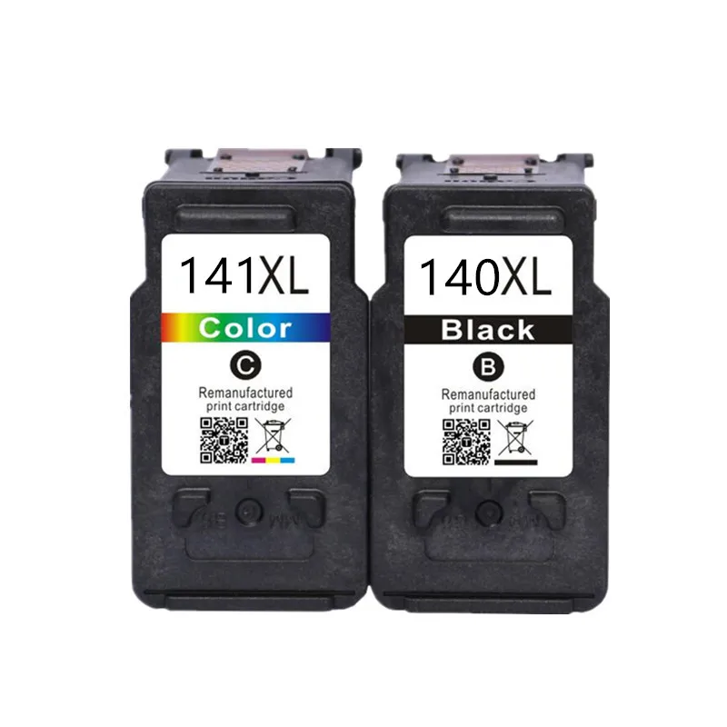 Remanufactured 140XL 141XL PG140 CL141 Ink Cartridge For Canon PG-140 CL-141 PIXMA MG4110 MG3210 MG3510 MG474 Printer