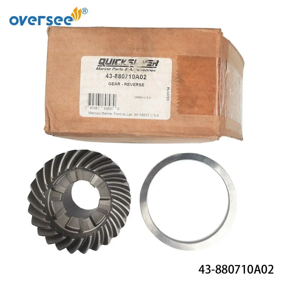 Reverse Gear 43-880710A02 &Thrust Ring 880699 for Mercury Quicksilver 115HP 4 Stroke Outboard Engine (Original)