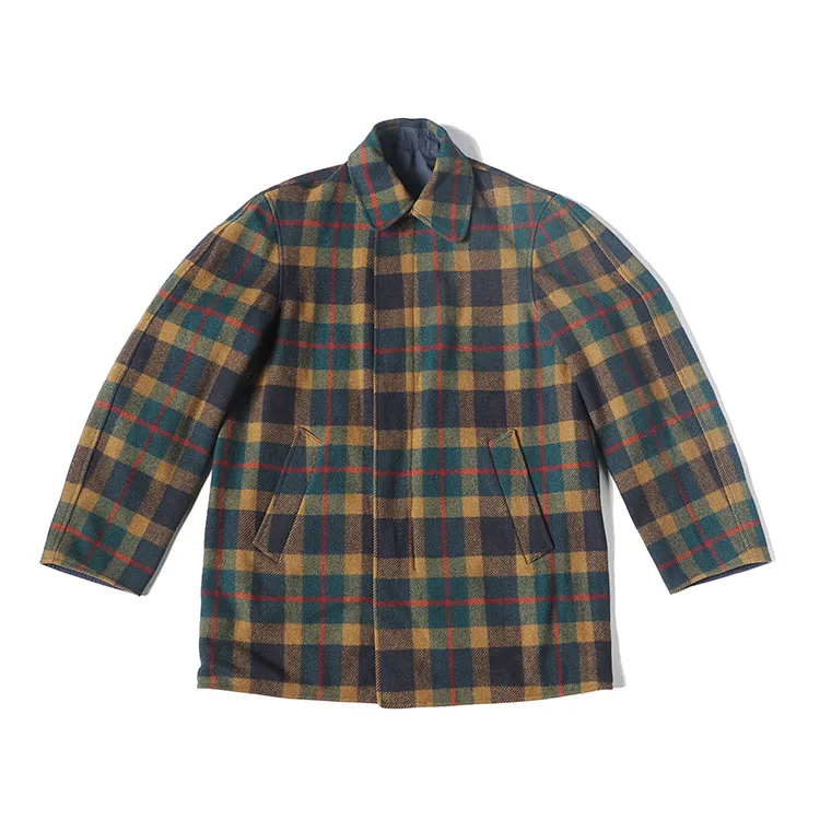 

Винтажное шерстяное пальто PENDLETON 60-х годов, мужское пальто отличного состава средней длины, зимнее модное классическое пальто