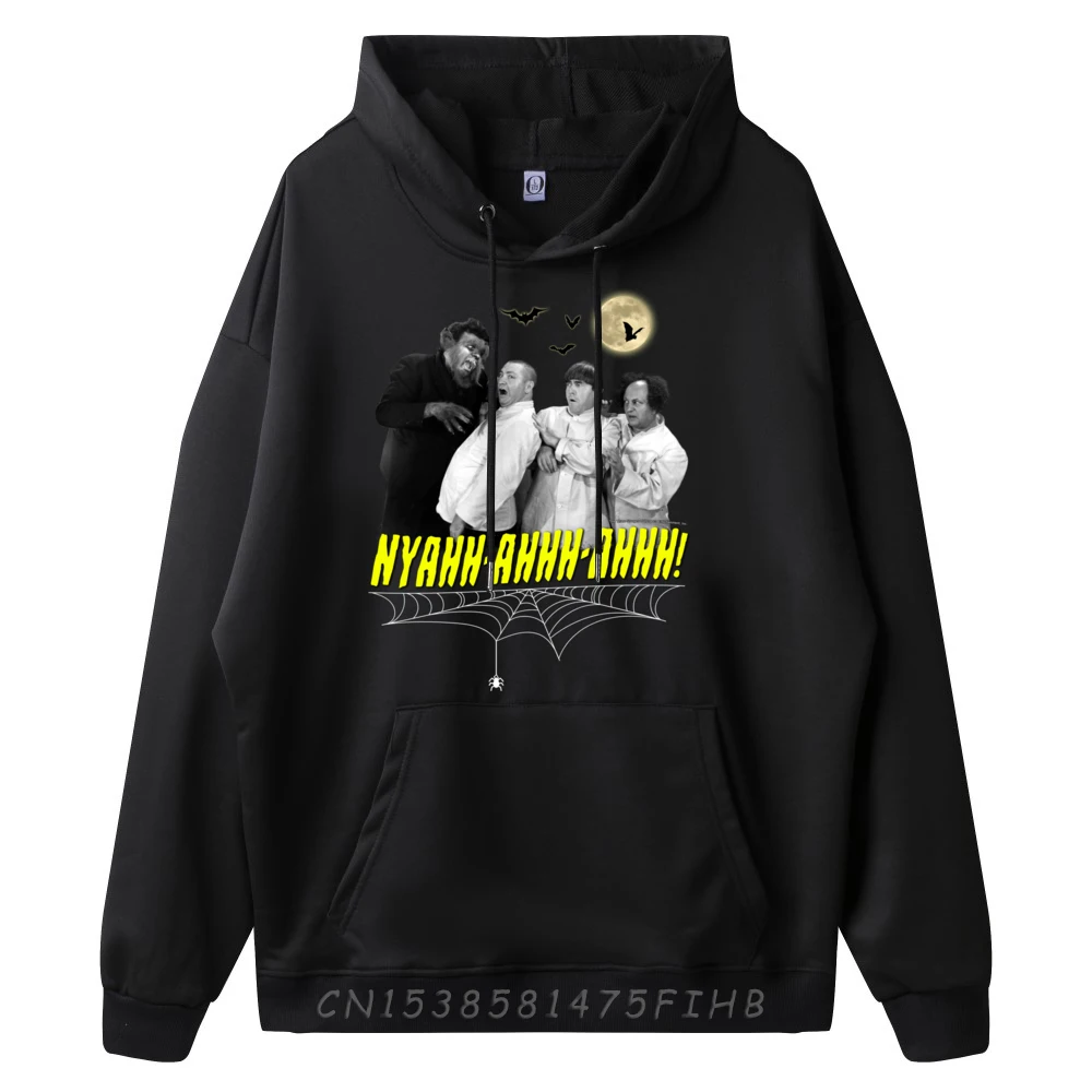 Tts The Three Stooges Nyahh Ahhh Ahhh Halloween Clothing Summer Men's Sweatshirts Street Man Hooded Shirt