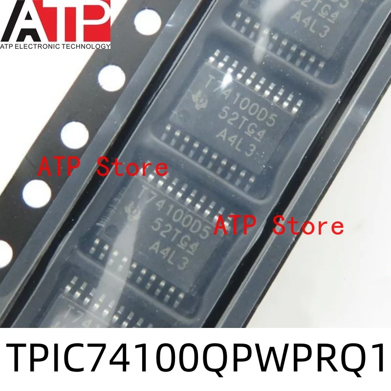 

10 шт./лот, новый оригинальный TPIC74100QPWPRQ1 T74100D5 HTSSOP-20, импульсные регуляторы, микросхема