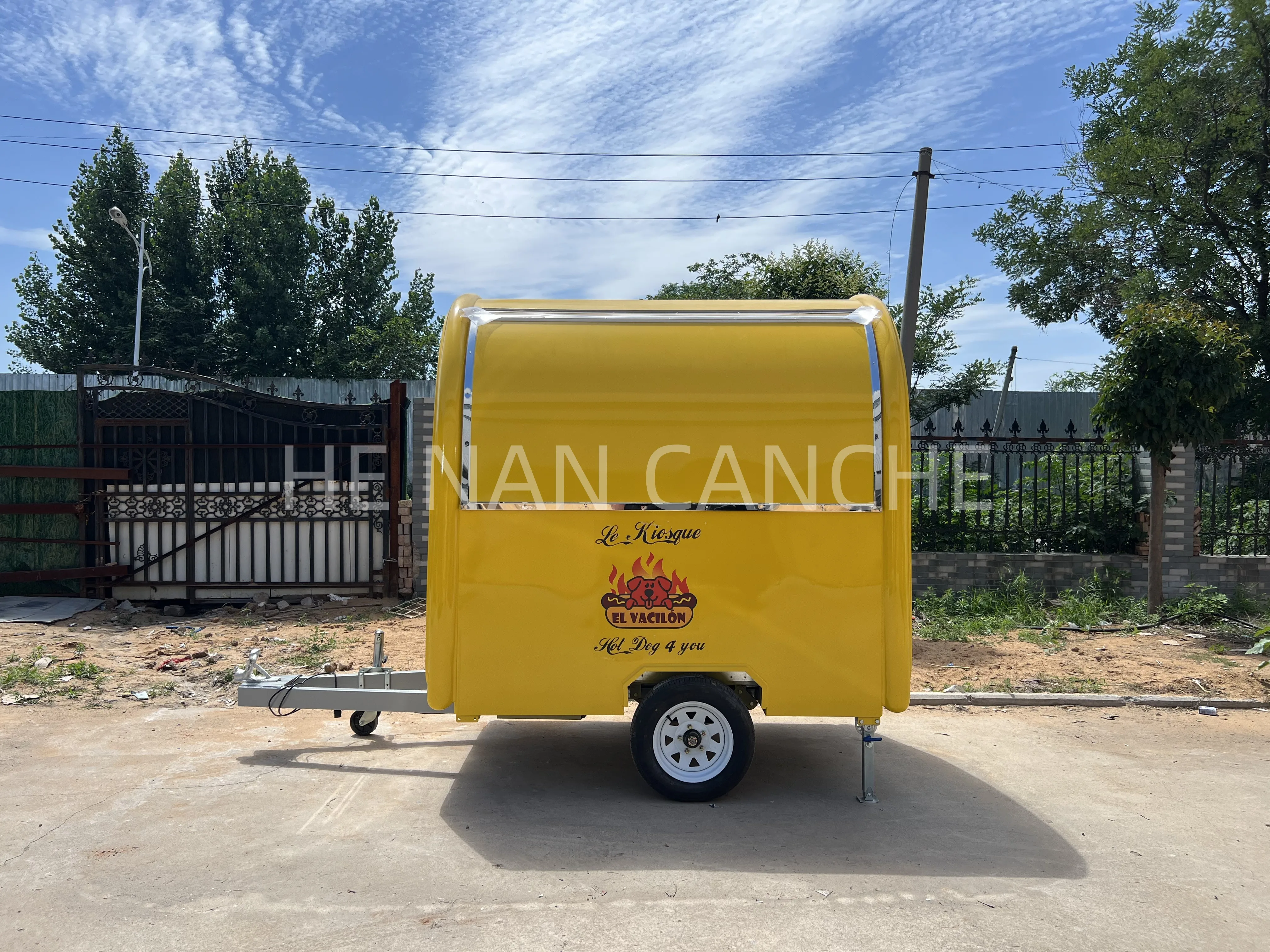 

carritos de comida fast food track mobile bbq smoker concession food trailer Food Truck Van with Full Kitchen Equipment