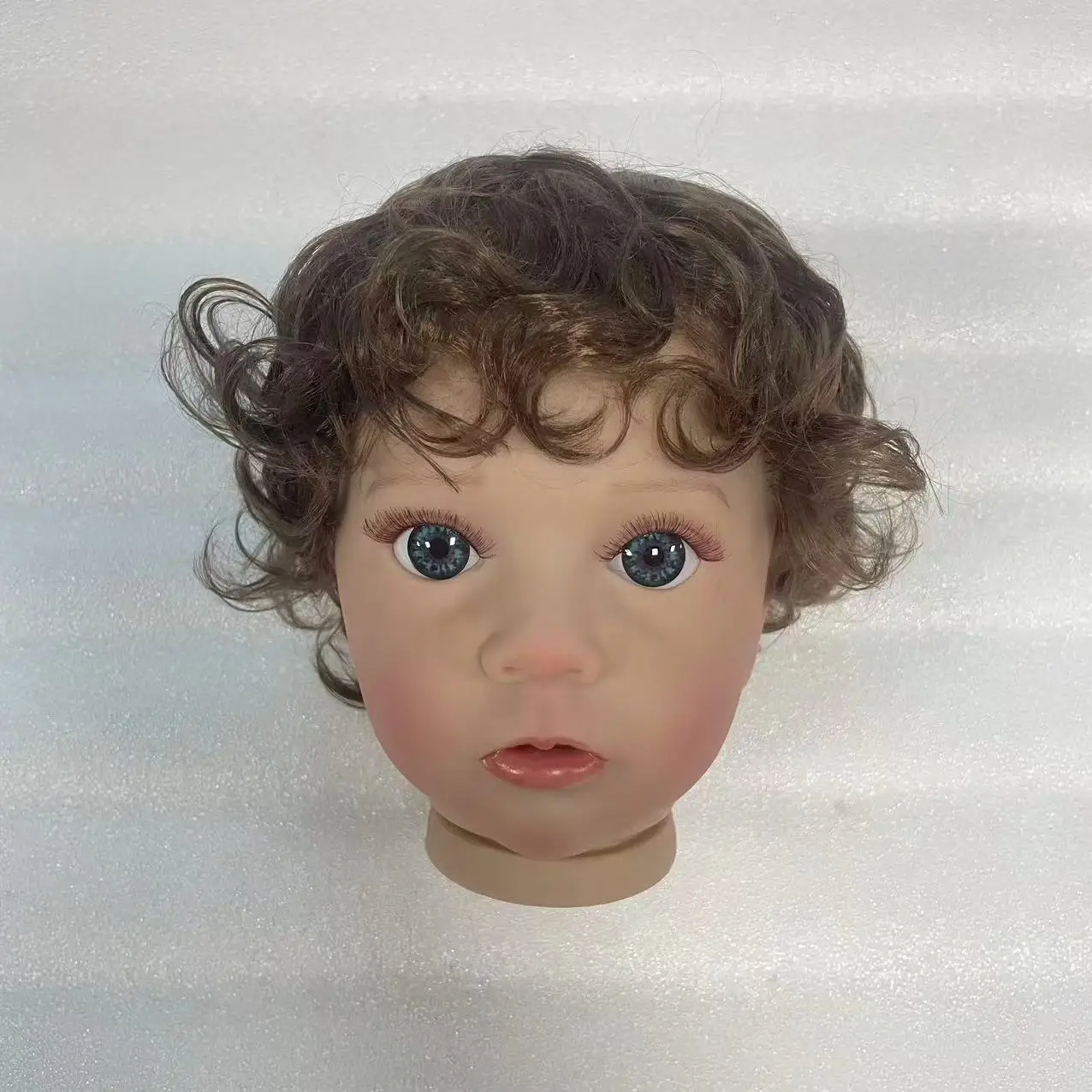24 inch Painted Reborn Doll Kit Missy With Rooted Hair Toddler Doll  Parts Unfinished DIY Kit