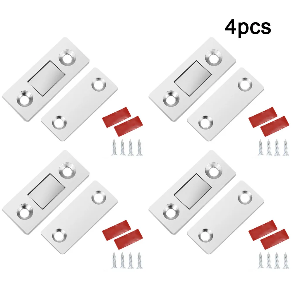 Fechamentos da porta do armário do ímã para o vestuário, as gavetas e os armários, acessórios do hardware, 42*32mm, 4 PCes