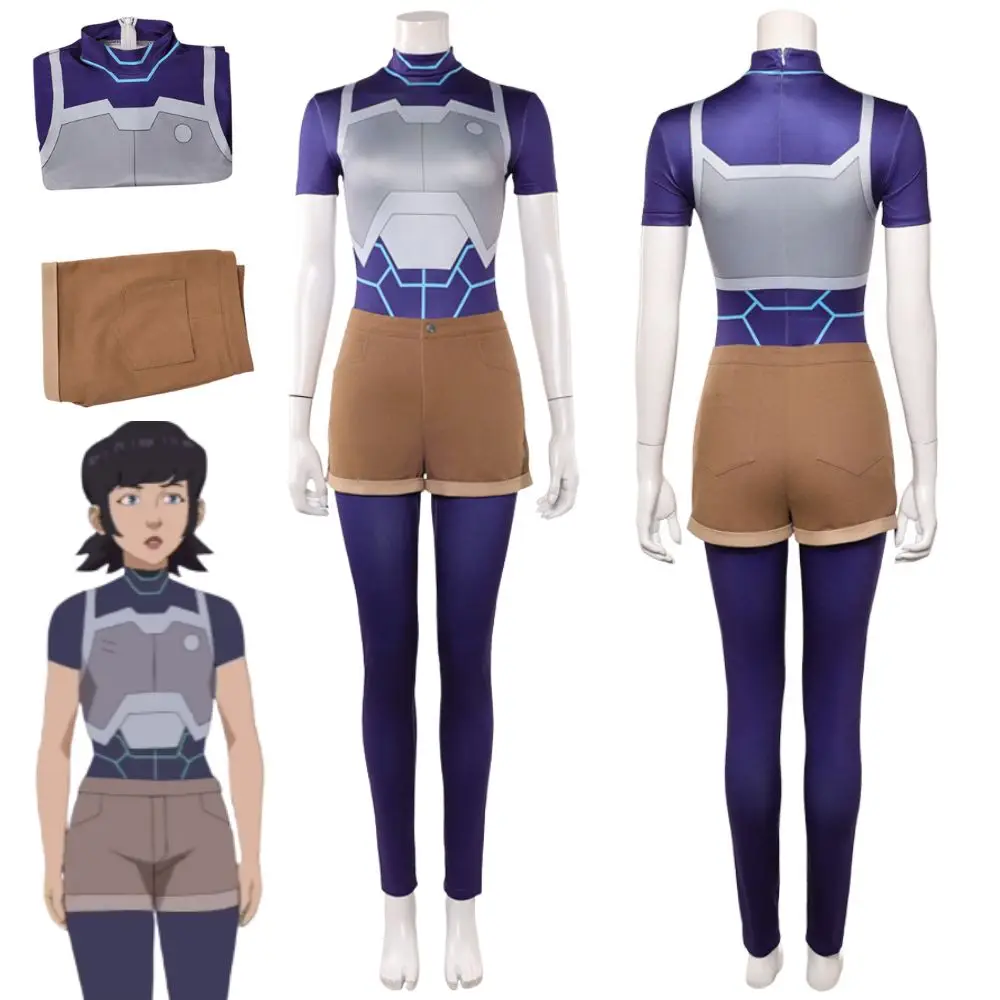 

Invincible Zoe Thompson Cosplay Jumpsuit Pants Costume for Adult Women Roleplaying Fantasy Outfits Halloween Carnival Suit