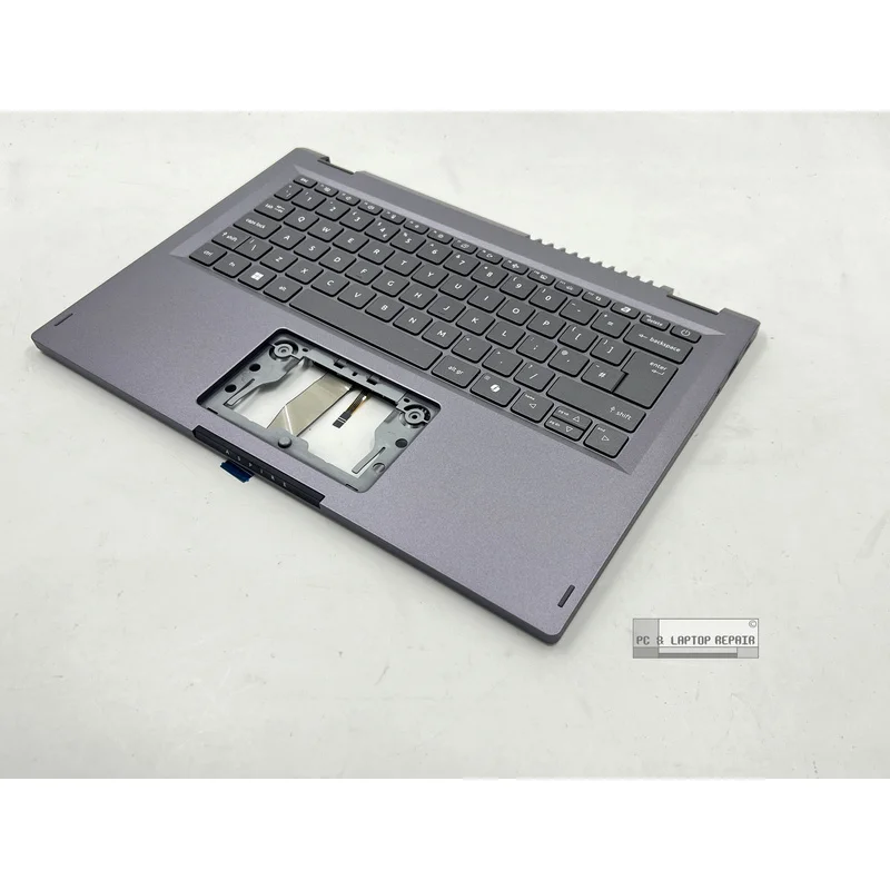 f  For  Acer Aspire A14-51M Palmrest Top Cover UK Keyboard Grey 6B.KT7N8.031