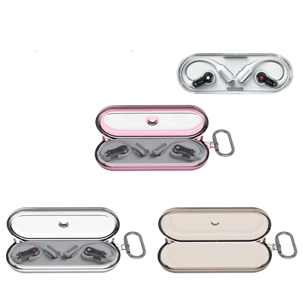 

For Nothing Ear(Open) Headphone Case Transparent TPU Protective Case Shockproof Anti Drop Waterproof Earphone Clear Cover