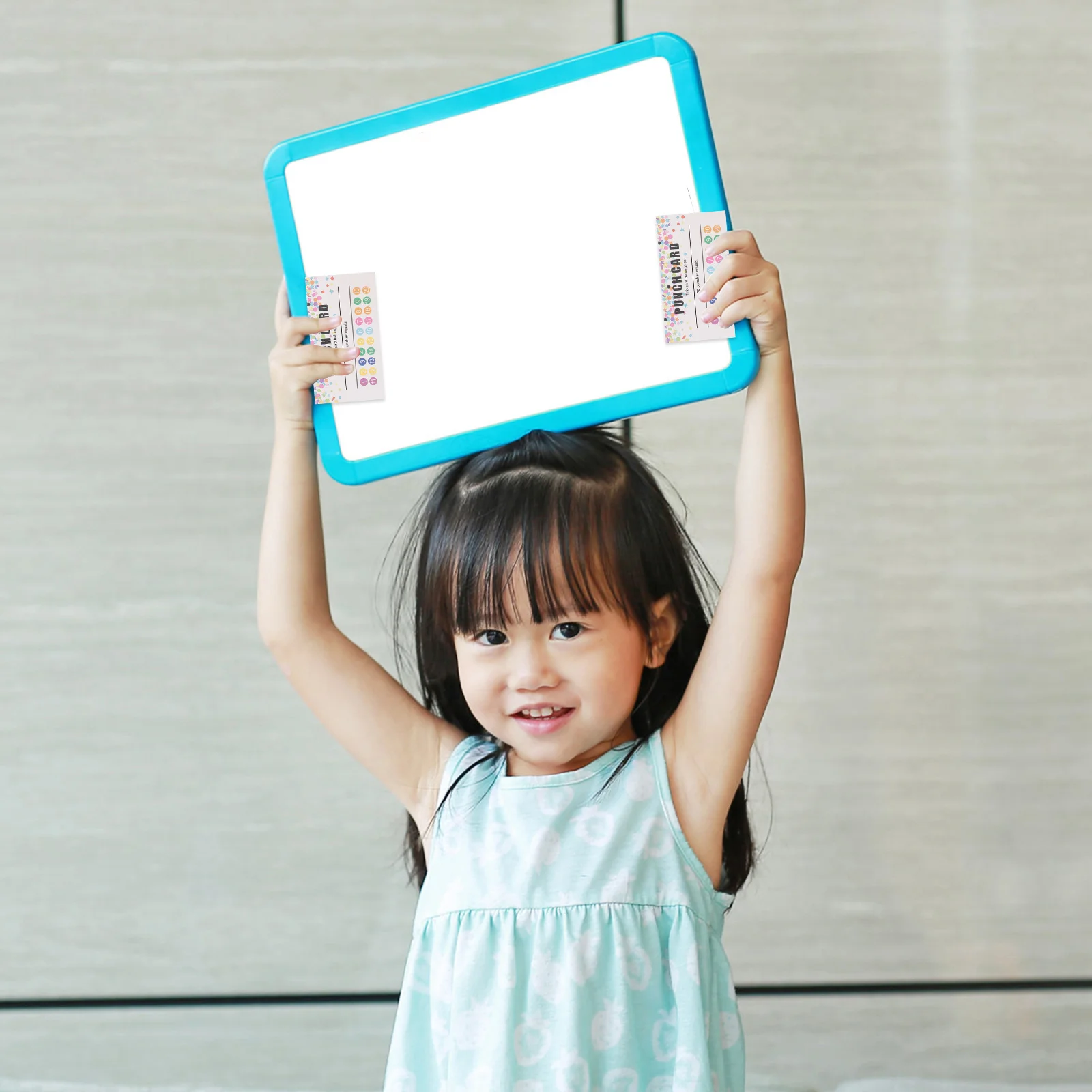 50 ورقة بطاقات لكمة لبطاقة مكافأة الفصول الدراسية بطاقات حافز أدوات تعليمية تشجع الطلاب على التقدم #1