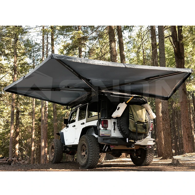Waterproof SUV Car Offroad 4x4 Car Awning 270 Degree Large 270 Awning with Walls 2M