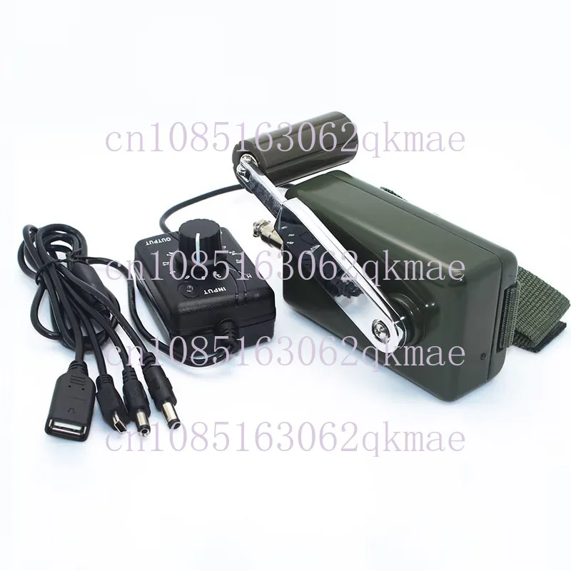 

0-28V 30W Hand Crank Generator High-Power Outdoor Professional Emergency Mobile Phone Computer Charger Portable