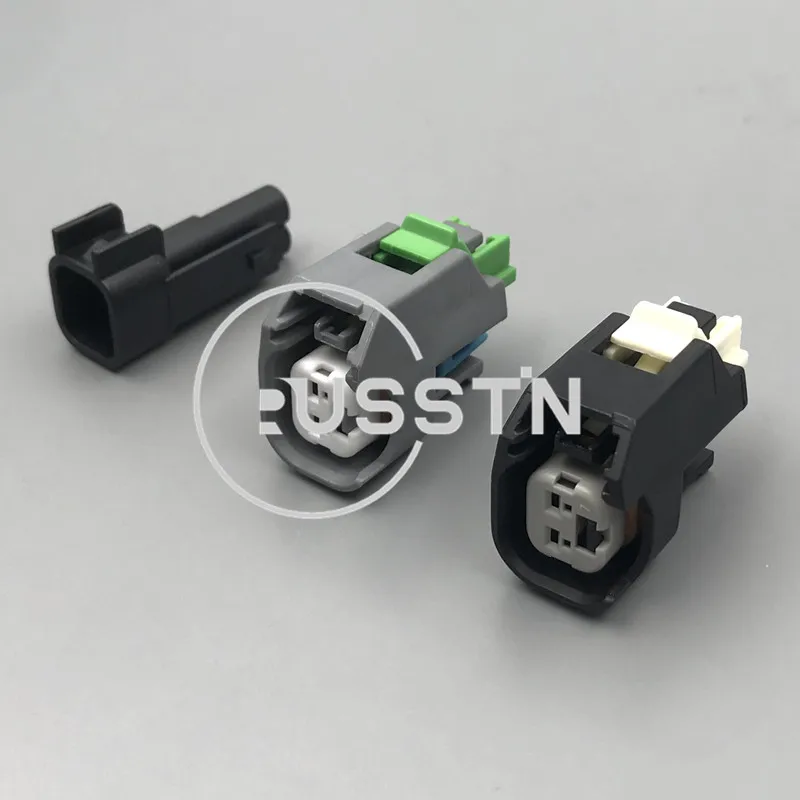 1 Set 2 Hole EV6 LS2 3 ID-1000 Auto Injector Cable Waterproof Socket AC Assembly 15419715 34675-0001 15497399