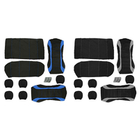 Universal  9Pcs/Set Car Front Rear Seat Cover Polyester 5-Seat Auto Seat Protection Covers For Most Car Van SUV Truck