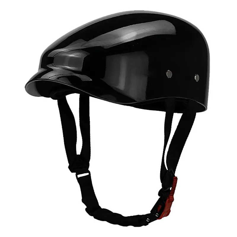 

Retro Beret Hat Helmets for Motorcycle DOT Approved Men Women Vintage Low Profile Half Face Helmet Lightweight Moped Half Helm