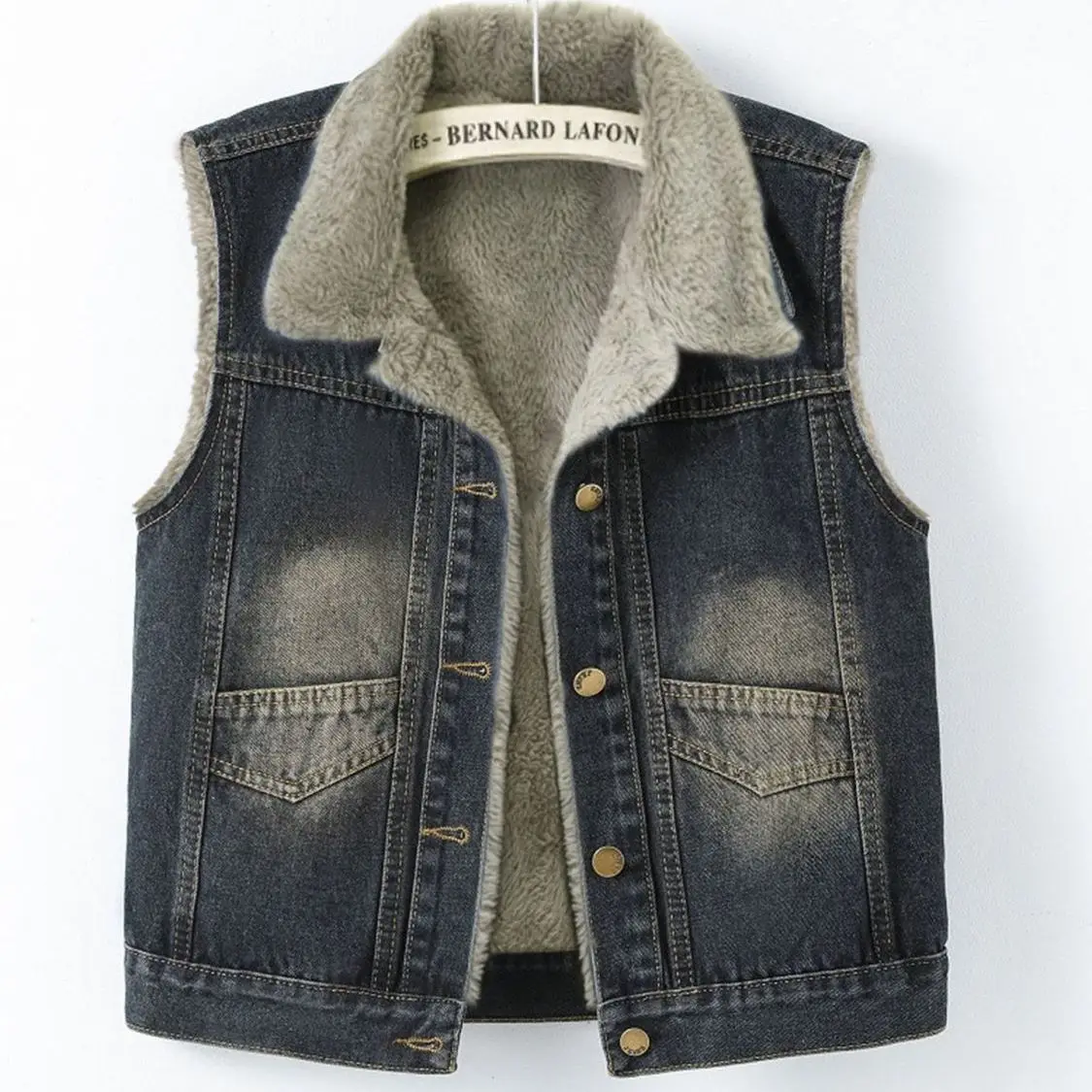 Retro Versatile Denim Vest Short 2026 Spring And Autumn New Korean Version Loose Sleeveless Vest Jacket