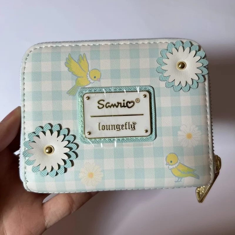 

Sanrio Loungefly Cute Cartoon Yuguigou Short Wallet Card Bag For Girls, Zero Wallet For Children, Gift Anime Peripheral Card Bag