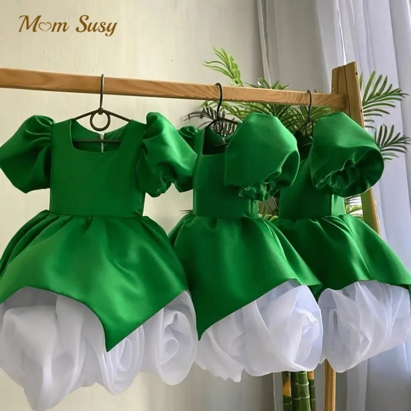 Baby Girl Princess Silk Dress Infant Toddler Child Short Sleeve 3D Flower tutu Vestido Christmas Party Baby Clothes 1-10Y - AliExpress Baby Girl Princess Silk Dress Infant Toddler Child Short Sleeve 3D Flower tutu Vestido Christmas Party Baby Clothes 1-10Y - AliExpress