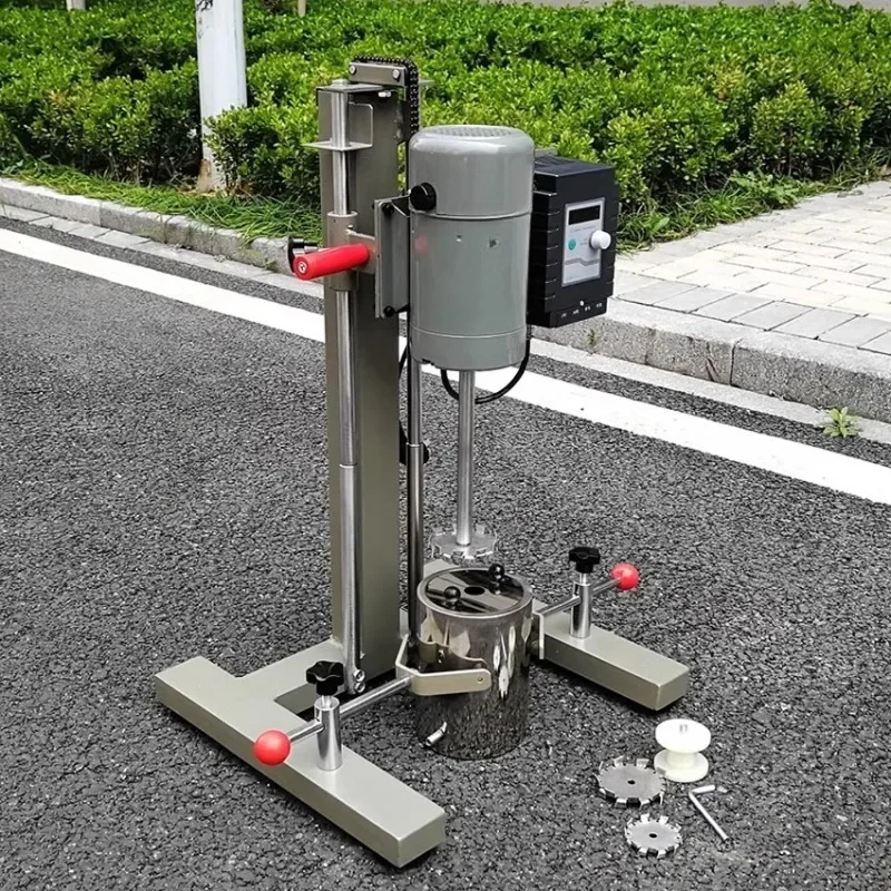 Small disperser, paint ink paint dispersion mixer, high-speed digital display vertical timing