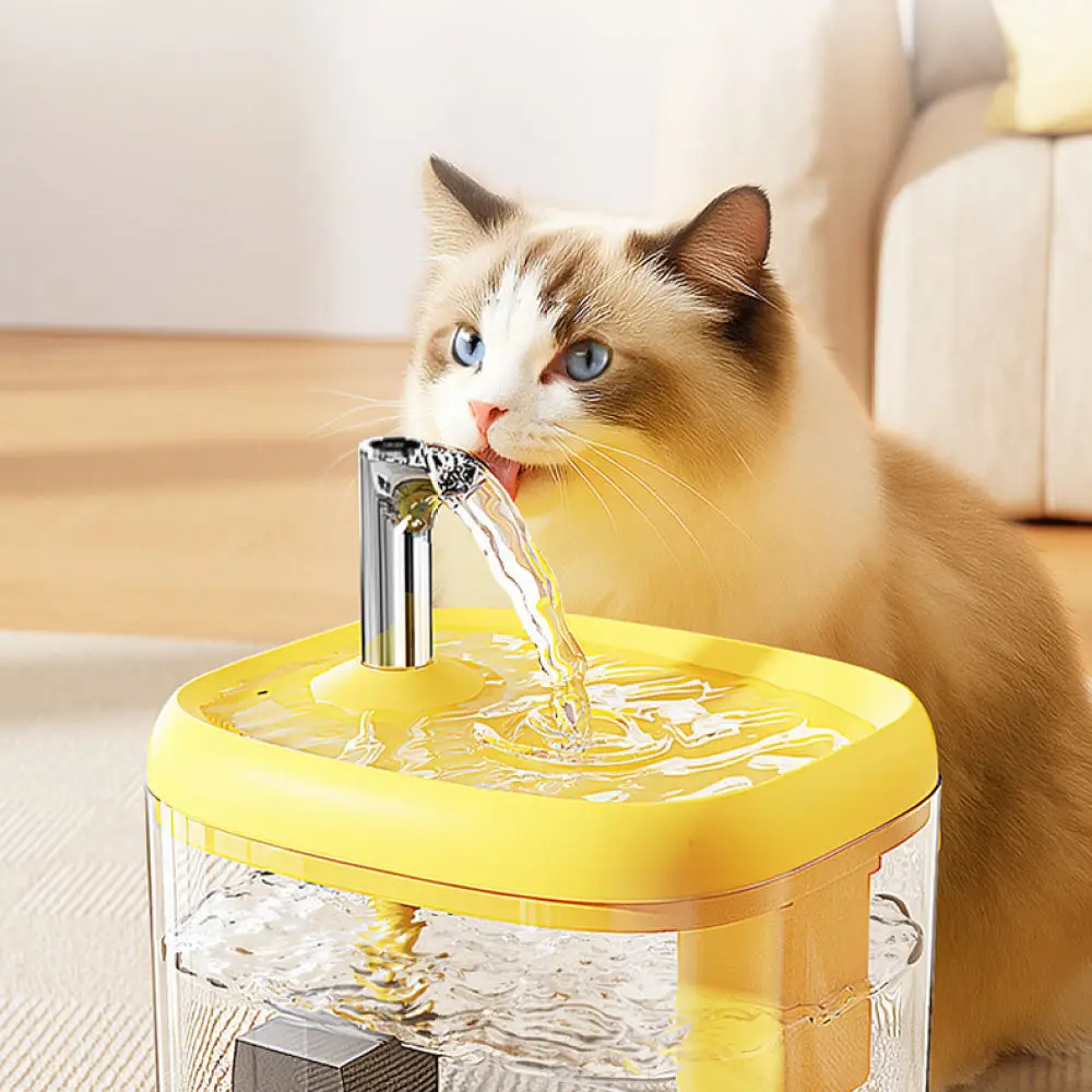 Automatic Pet Water Fountain Cat Drinking Bowl Flowing Circulation Dispenser Quiet Filter For Dog Indoor Pet Feeder