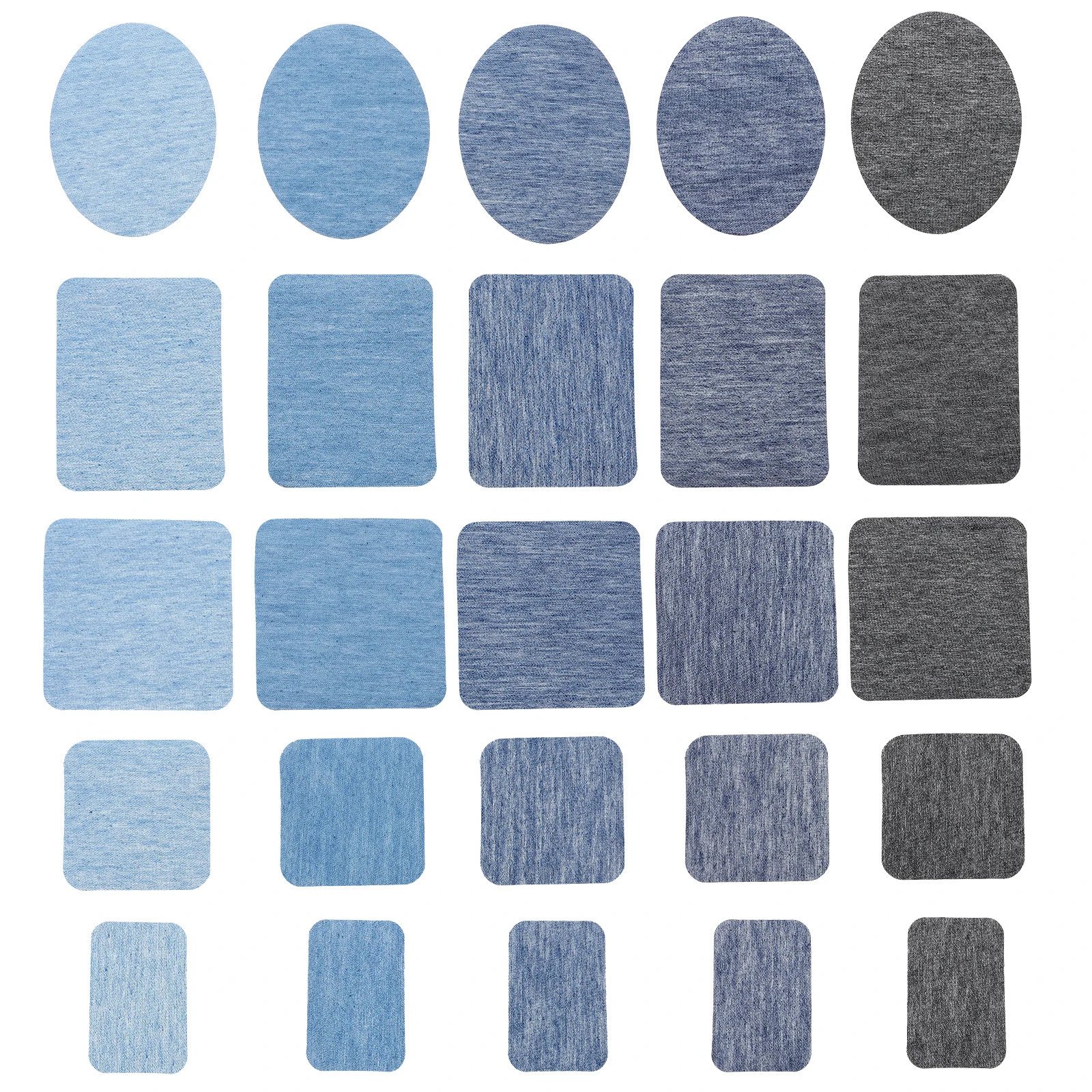 

Decorative Embroidered Clothing Jeans Repair 12 Patterns Cowboy Fabric Iron On Sew Repair Decorating Patches Patches