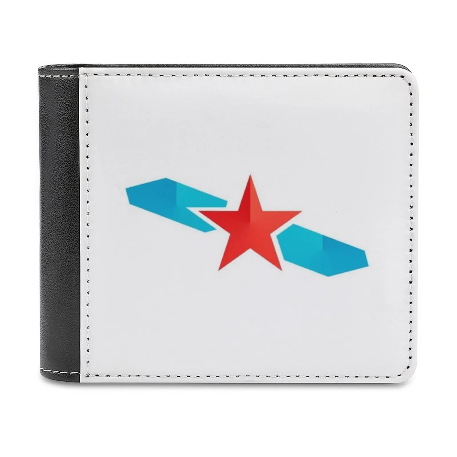 

Nationalist Estreleira Galiza Flag Fashion Credit Card Wallet Leather Wallets Personalized Wallets For Men And Women Star