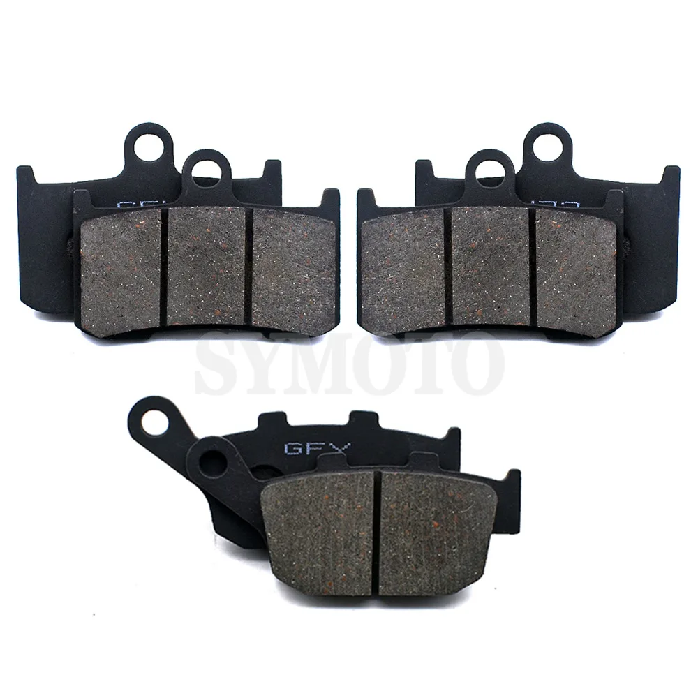 Motorcycle Front Rear Brake Pads For Kawasaki Z800 ADS/AEF/AFF/AGF Non ABS Z 800 E BDS/BEF/BFF/BGF DDS/DEF/DFF/DGF ABS 2013-2016