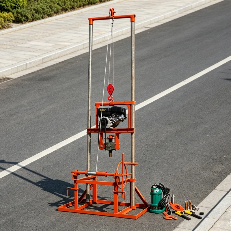 Customized Well Drilling Machine, Hot-selling Drilling Rig, Brand-new Drilling Equipment of 2026, Small Water Well Drilling Rig