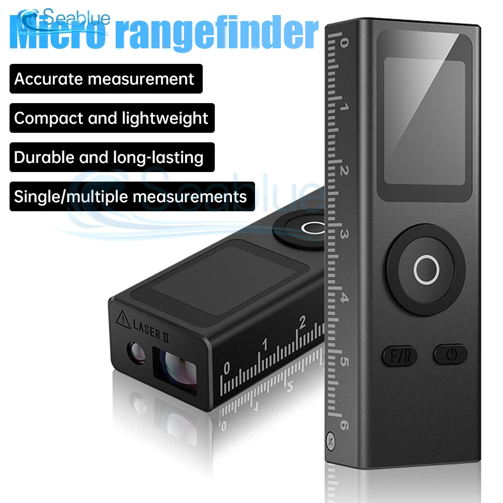 Laser Rangefinder Digital Tape Measure 30 Meter High Precision Laser Distance Meter Roulette Range Finder With Battery