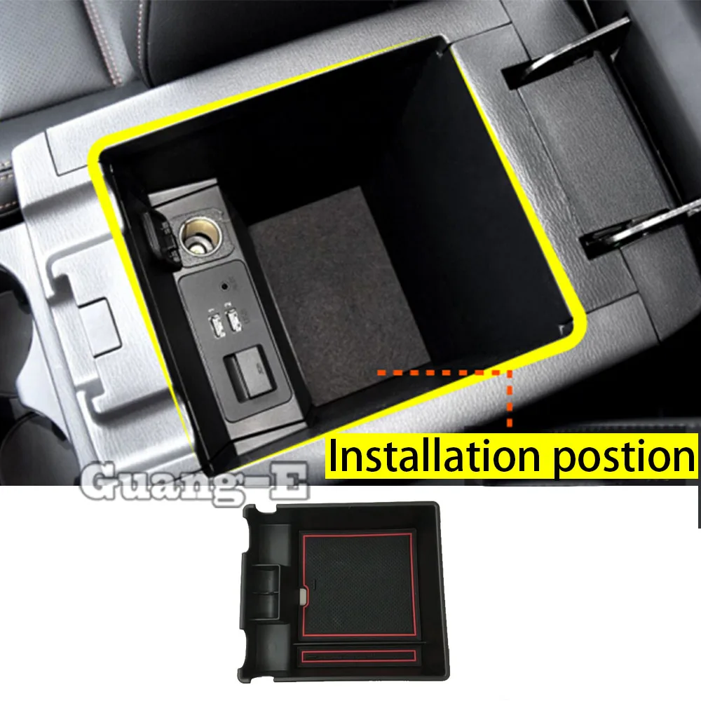 

Car Storage Trim Container Center Console Cup Holder Gear Box Frame Armrest For Mazda CX-5 CX5 2nd Gen 2017 2018 2019 2020 2021
